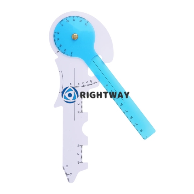 Plastic Optical Pd Ruler,Professional Ophthalmic Measuring Tool for Eye Clinic and Opticians
