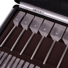 Ophthalmic Optical Optometry Glass HLS-22 Loose Prism Bars Stainless Steel Handle Kit Set