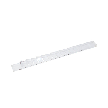 optometry Horizontal Prism Bar 16 Diopters Optical Prism Bar HB-16