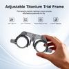 High Quality Wholesale Ophthalmic Trial Lens Frame  with Titanium Metal Material for Optical Optometry