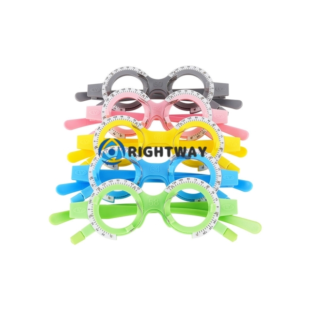 Colorful Ophthalmic Trial Frame TF-C Pd and Astigmatism Adjustable Factory Price Plastic Optical Trial Frame