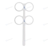 ZP Vision Training Double-sided Optometry Lens Tester Accessories Plastic Optical Flipper for Eyewear & Eyesight Checks