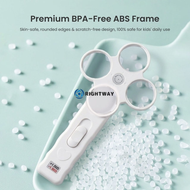 Semi Automatic Flip Chart Butterfly Lens Double Sided Lens Flipper Vision Training Myopia Amblyopia Vision Adjustment Lens