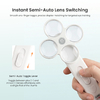 Semi Automatic Flip Chart Butterfly Lens Double Sided Lens Flipper Vision Training Myopia Amblyopia Vision Adjustment Lens
