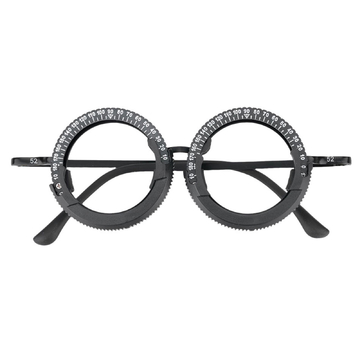 Black Trial Lens Frame Stainless Steel Alloy Trial Accessories TF-T3 Trial Frame