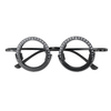 Black Trial Lens Frame Stainless Steel Alloy Trial Accessories TF-T3 Trial Frame