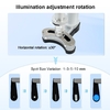 Portable LED Ophthalmic Veterinary Slit Lamp Microscope Handheld Slit Lamp Design Ophthalmic Examination White Color