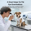 Portable LED Ophthalmic Veterinary Slit Lamp Microscope Handheld Slit Lamp Design Ophthalmic Examination White Color