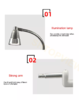 Wall Mount Stand Phoropter Arm Stand Ophthalmic Equipment