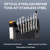 Optical Instruments Eyewear Repair Pliers And Screwdriver Set With Tools Holder Optical Tool