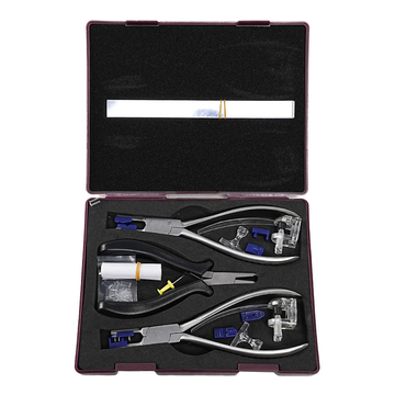 Rimless Glasses Tool Pliers Glasses Repair Kit 3T-B01C Lens Processing Repair Kit Pliers Screw