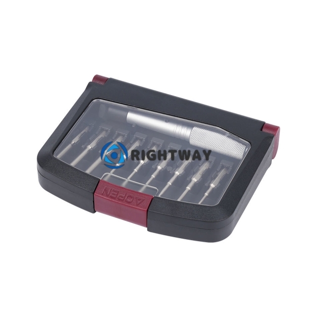 High-precision Spectacles Tool Set Eyeglass Repair Multiple Tool Heads Durable Anti-slip Handle Design