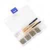 Eye Screw Set Accessories SL03 Eyeglass Frame Tool Box Maintenance Frameless Mirror Leg Washers Screwdriver Parts Nose Support