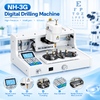 Automatic Optical Lens Drilling Machine Digital Eyeglass Lens Hole Drill Machine CNC Patternless Lens Driller-NH-3G