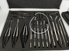 21-Piece White Cataract Surgery Instrument Kit Ophthalmic Microscopic Instruments OS-21