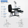 Optical Store Equipment Height Adjustable Fully Automatic Optometry Ophthalmic Unit Chair LY-500