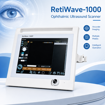 RetiWave 1000 Ophthalmic Ultrasound Scanner AB Scan Biometry IOL Calculation Eye Diagnostic Ultrasound System