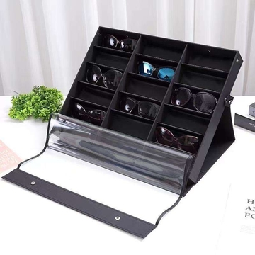 18 Slots Foldable Spectacle Frame Display Sunglasses Display for Optical Shop