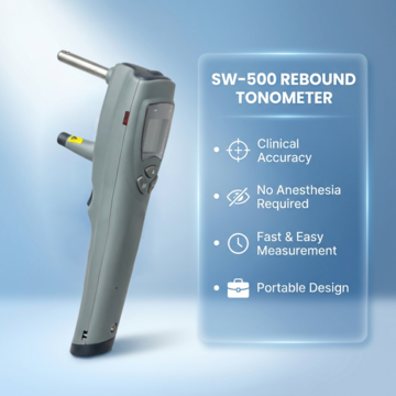SW-500 Ophthalmic Instrument for Pets Top Quality with CE Certificate Portable Rebound Tonometer