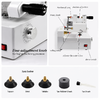 CP-4A Lens Cutter Optical Instrument Glasses Lens Cutting Machine Dry Cut Imported Milling Cutter High Speed
