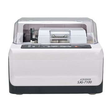 SJG-7100 Automatic Lens Edger Optical Lens Grinder Machine for CR39 Glass PC Lenses with Polishing and Beveling 110V 220V