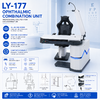 LY-177 Ophthalmic Combination Unit Electric Motorized Chair Table for Optometry Eye Examination Clinic