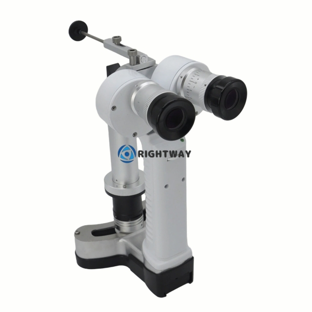HSL-600 Portable Slit Lamp Ophthalmology Equipment Binocular Handheld Portable Slit Lamp for Eye Examination Diagnostic Device