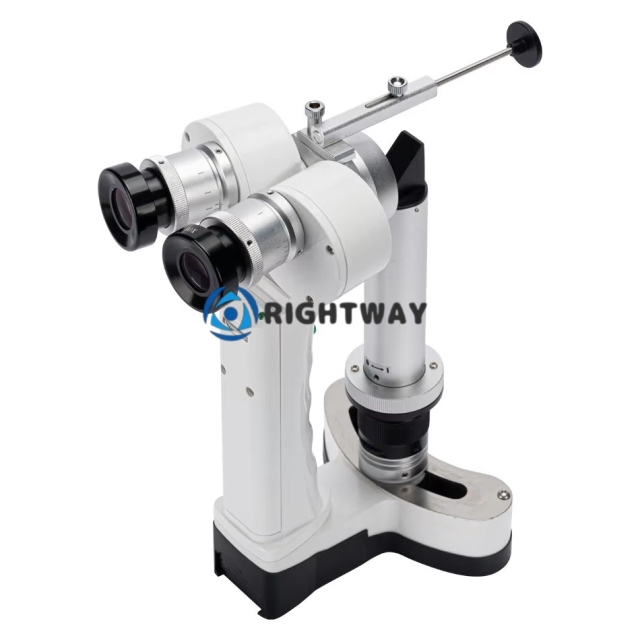 Factory Direct LED Handheld Slit Lamp Portable Ophthalmic Slit Microscope for Human and Veterinary Use with Rechargeable Battery