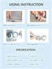 Portable Pocket Slit Lamp 5X Magnification With LED Light Full Aluminum Sterilizable