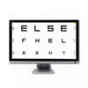 23-inch Optometry Equipment Optical Testing Monitor LCD Digital Visual Acuity Vision Chart