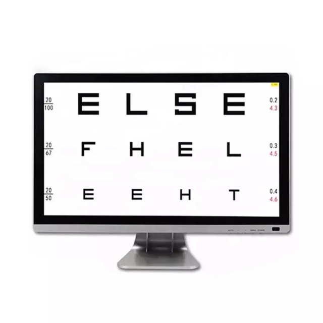 23-inch Optometry Equipment Optical Testing Monitor LCD Digital Visual Acuity Vision Chart