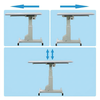 C-160A Electric Optometry Lift, Measuring 1010x440mm, Can Slide Left and Right Setting 2 Devices