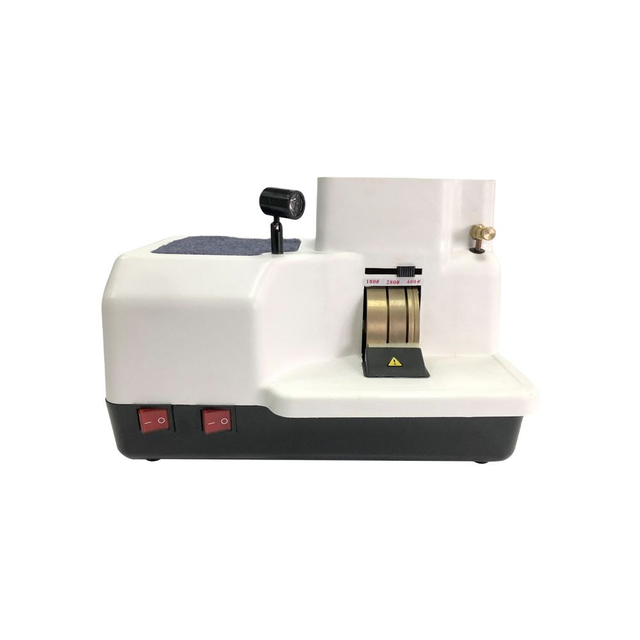 CP-6A/B Manual Three-wheel Lens Edging Machine, Supports High-power AC and DC Motors.