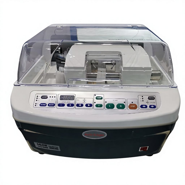 SJG-5188 Automatic Edging Machine Suitable for CR PC and Glass Lenses Includes Water tank and Pump Beveling Polishing Flatting