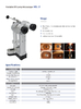 Portable Slit Lamp Microscope HSL-3 Rechargeable Handheld Ophthalmic Equipment for Human & Veterinary Eye Examination
