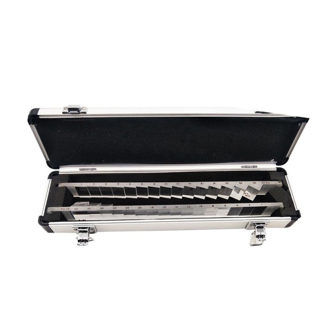 Optical Instrument Horizontal Vertical Triangular Prism Bar Set VB-15+HB-16 with 18-Month Warranty Packed in Aluminium Case