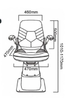 Factory Price Ophthalmic Examination Equipment WZ-B Optometry Chair Electric Ophthalmology Chair