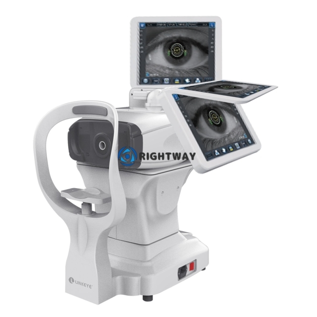 Auto Measurement Optometry Equipment Vision Screening High Speed Printer Optical Auto Refractor Keratometer