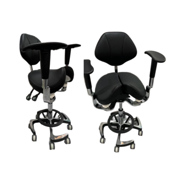 Adjustable Saddle Seat Chair Saddle Chair Swivel Lift Stool for Lashing Chair for for Lashing Saddle Stool for Lashing