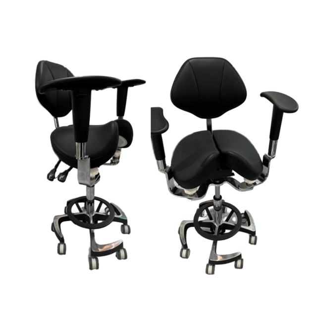 Adjustable Saddle Seat Chair Saddle Chair Swivel Lift Stool for Lashing Chair for for Lashing Saddle Stool for Lashing